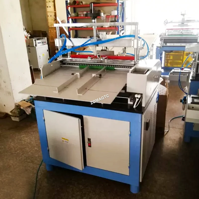 Electric Round Bottle Labeling Machine Pasting Inward Folding Tin Can ...