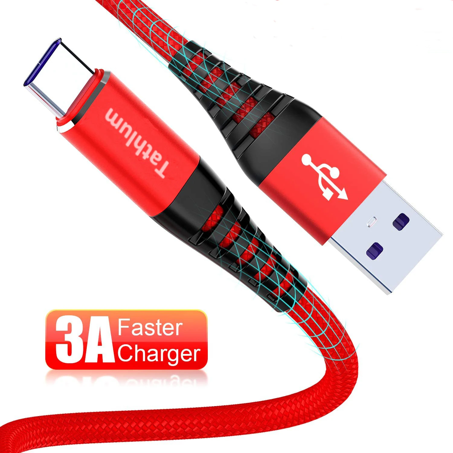 
 Usb-кабель для быстрой зарядки и передачи данных Tathlum 3A  