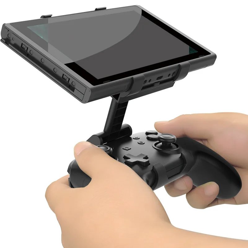 ABS Controller Clip with Wireless Grip Stand Mount for Nintendo Switch Lite OLED 2 Game Compatible PC One Model Packaged Box supplier