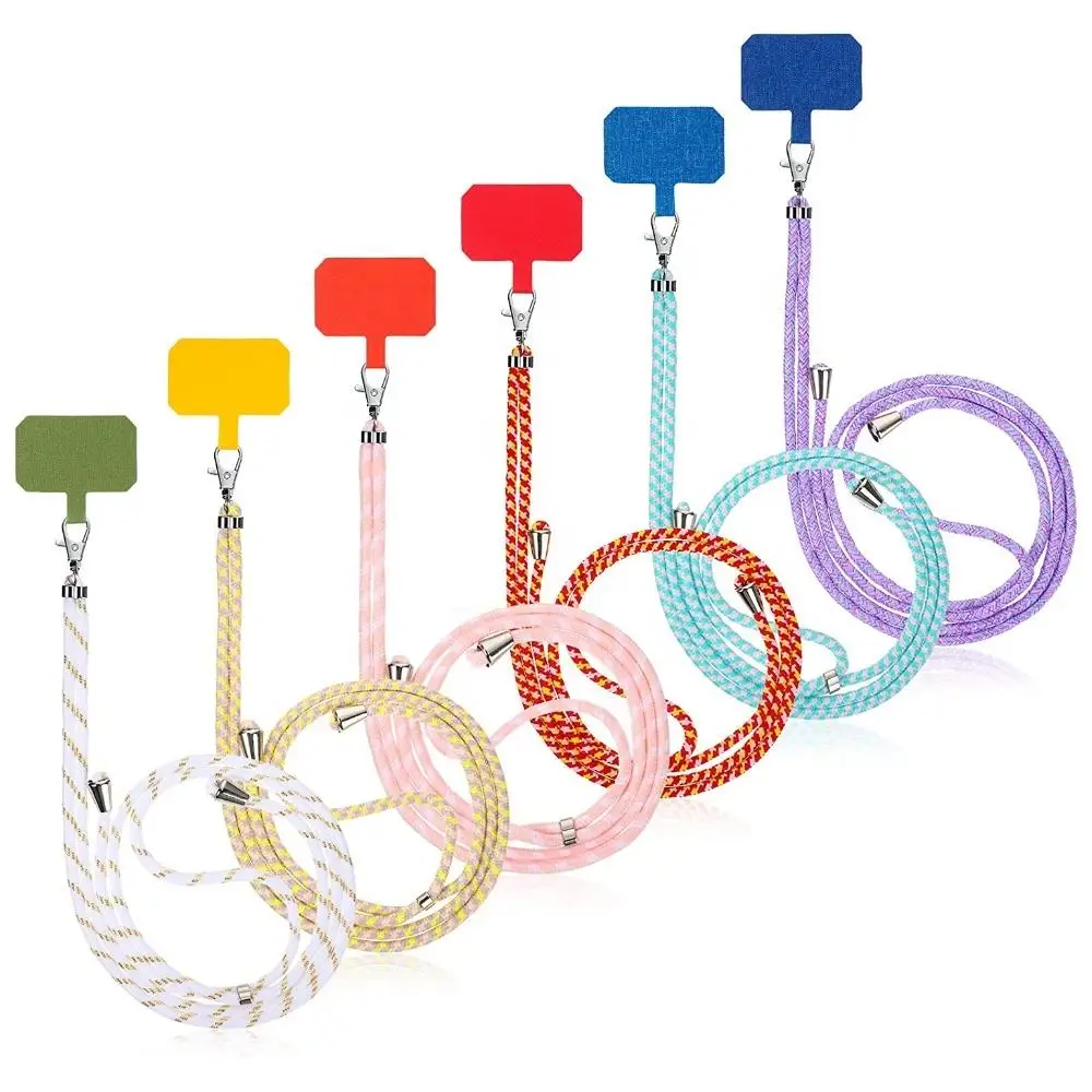 For phone Model Crossbody Patch Shoulder Strap Tab Lasso Tether Cell Mobile Phone Lanyard Universal Phone Case Accessories