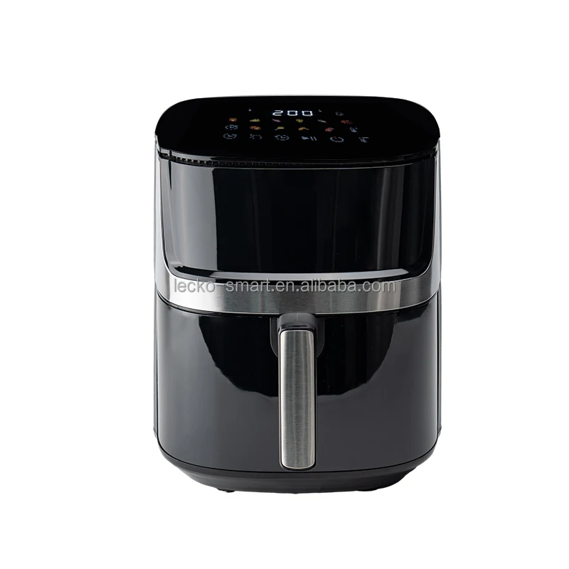 6.5l Digital Air Fryer Transparent Window Glass Stainless Steel Made