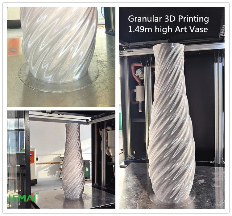Fused Particle Fabrication FPF 3D Printing Machine FAST JET 1500 Large Format Pellet 3D Printer