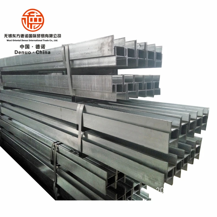 Wholesale Manufactured 300mm A36 Structural Steel H-Beam I-Beam Channel Bar with Welding Cutting Bending Services