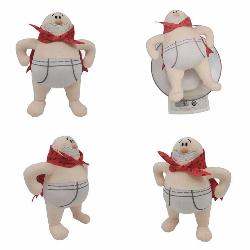 2024 Captain Underpants Soft Superhero Toy From the
