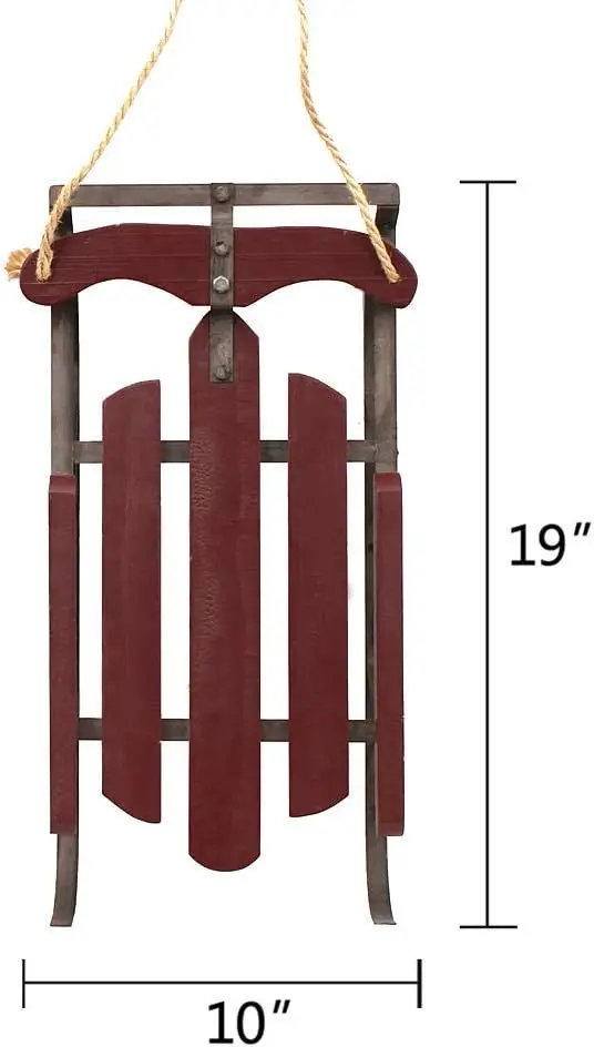 Decorazione natalizia da giardino, Babbo Natale, slitta con renna, effetto ruggine, 25 cm