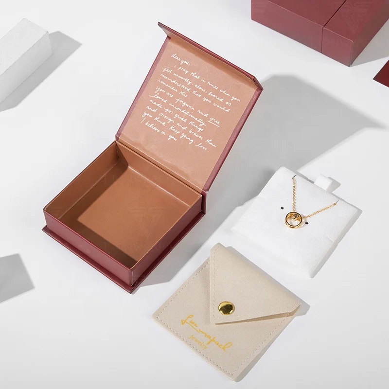 Lionwrapack Wholesale Elegant Paper Jewelry Gift Boxes Set Custom Logo