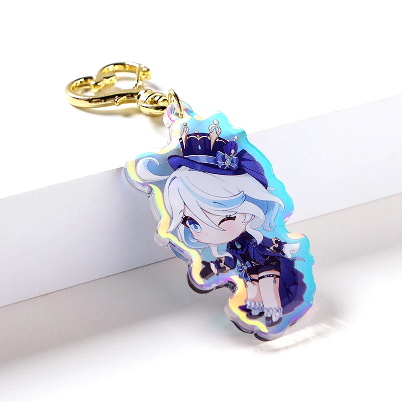 Regenbogen Schlüsselanhänger Anime Acryl Schlüsselband Custom Schlüsselring Acryl Anhänger Custom Schlüsselanhänger Transparent