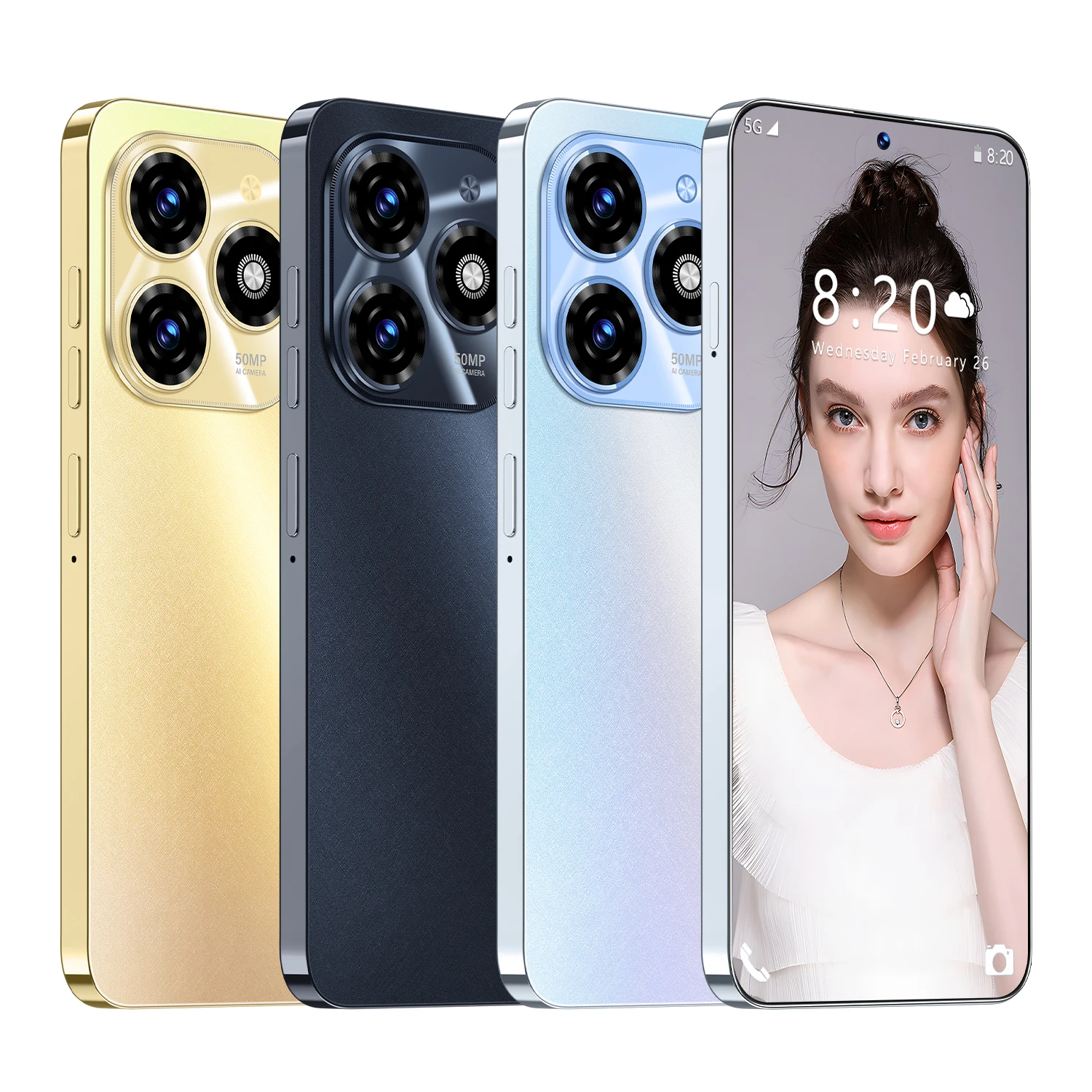 New Spark 20 Pro original Android Mobile HD 5G smartphone Plus4-core 5G network 5000 mA hours Android 14.0 8gb 128g mobile phone