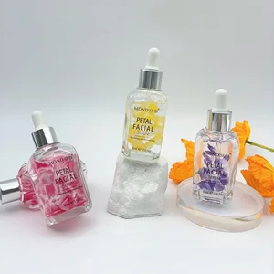 Custom Natural Organic Skincare Face Body Massage Rose Flower Petal Facial Essence Oils Moisturizing Face Care Serum