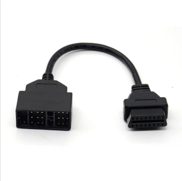 22-Pin to 16-Pin OBD1 to OBD2 Adapter Cable for Toyota Plastic Code Reader Connect