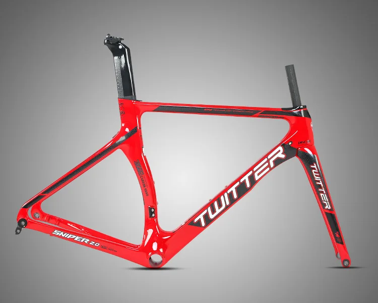 ツイッターバイクフレームスナイパー52cm54cmCuadro de Carbonoロード