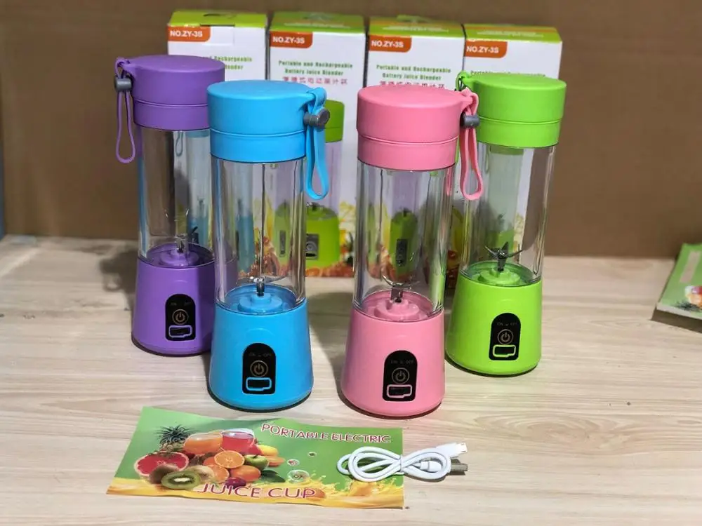 6 Blades Portable Juicer Blender As Seen On Tv Mini Juicer Blender Cup