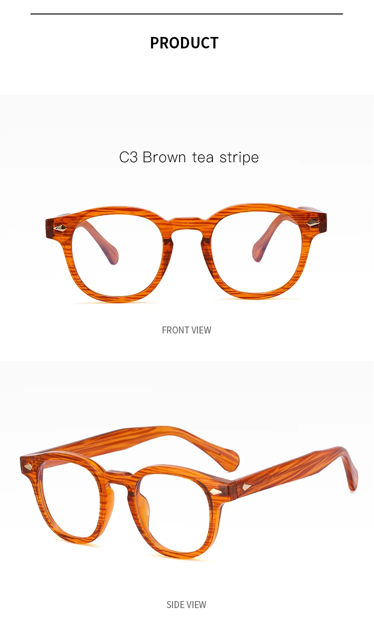 Square Anti Blue Light Glasses Small Frame Women Men Optical Computer