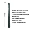 Black 1.2m eccentric tube