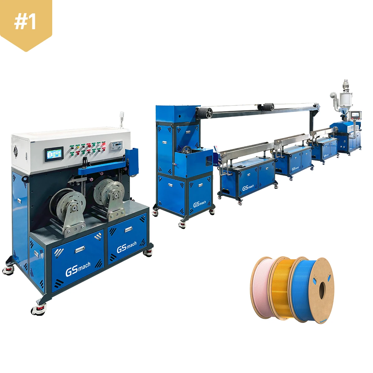 3d Printer Filament Production Abs Pla 3d Printing Filament Extruder Machine Extrusion Line