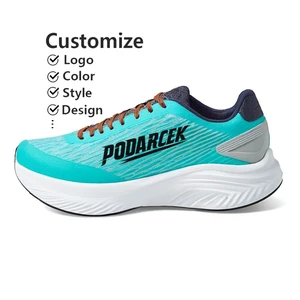 Manufacturer Custom Oem Cushion Absorbs Lightweight Comfort Shock Breathable Running Sports Shoes
