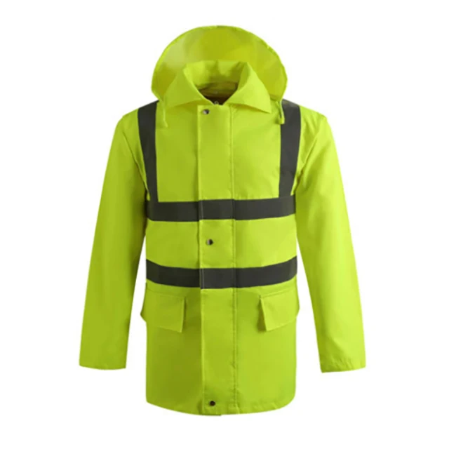 Изготовленный на заказ 3 м hi vis светоотражающие куртка из Полар-флиса Зимняя одежда водонепроницаемая