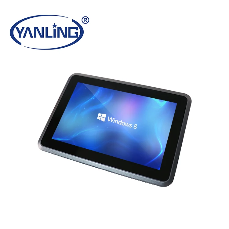 Класс IP65, водонепроницаемая безвентиляторная промышленная панель, ПК i5, четырехъядерный процессор, многосенсорный емкостный сенсорный экран, промышленный компьютер