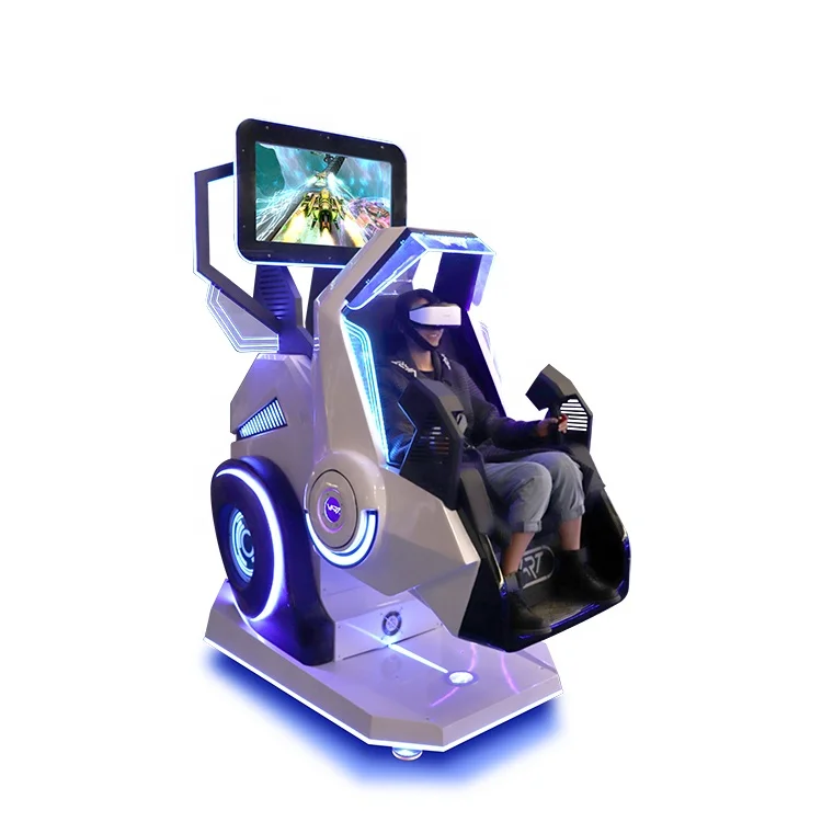 720 Degree Rotation 9D VR Game Simulator Virtual Reality Roller Coaster for VR Amusement Park