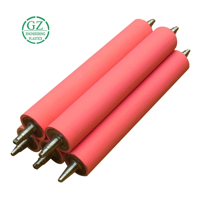 PU Encapsulated Type Can Be Used for Printing and Papermaking Impact Resistance Polyurethane Guide Roller