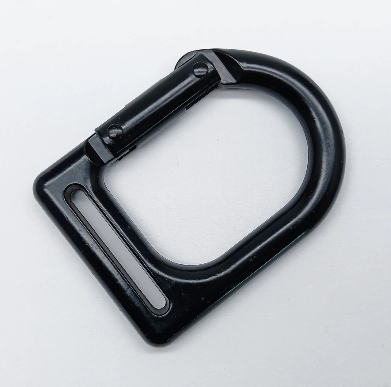 D - Mountaineering Hook Fitness Belt Hoist Hook Aluminum Carabiner Yoga Buckle Training Zinc Alloy Carabiner