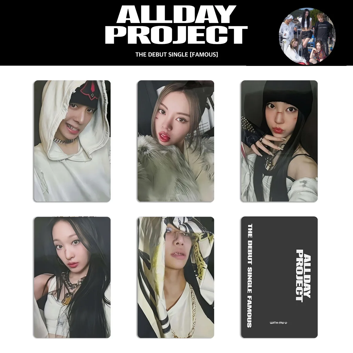 Kpop ALLDAY PROJECT Album Card - Famous Debut Annie Tarzan