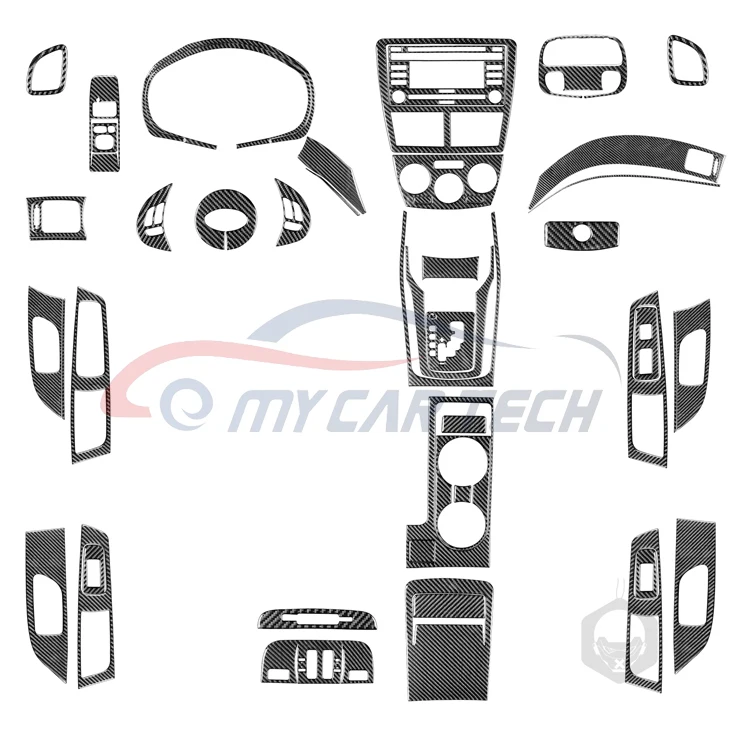 For Subaru Forester 20092013 Dash Lhd Carbon Fiber Car Parts Interior