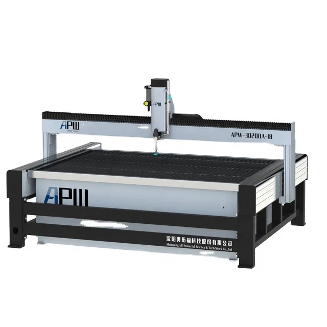 High Pressure Mini Waterjet Cutter Water Jet Cutting Machine for Metal