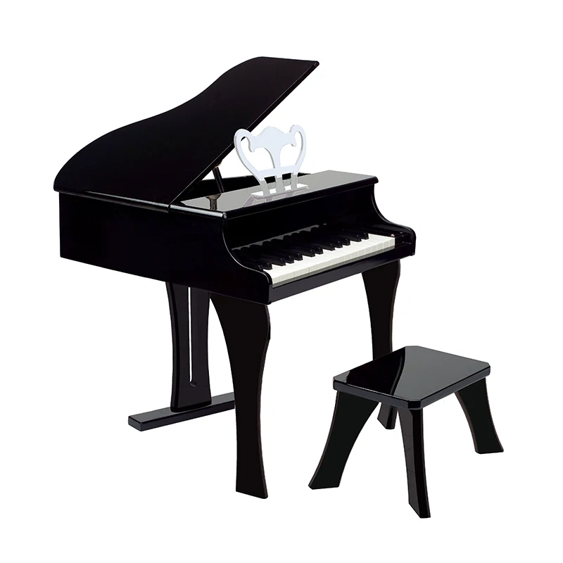 Piano Caixa de Música Placas Lona Brinquedos Musicais Hardboard Piano  Teclado Caixa de Música para Meninos Instrumentos Em Miniatura (BLACK) :  : Brinquedos e Jogos