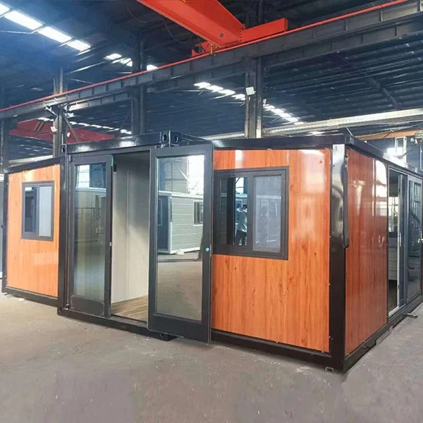 Heavy Snowmontage Prefabricated House Expandable Steel and Sandwich Panel Container