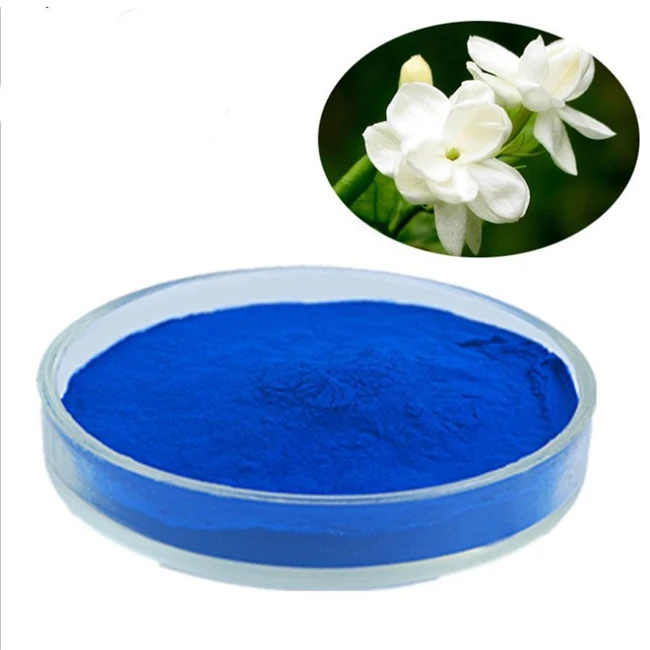 High Purity Wholesale Food Grade E30/100 Gardenia Blue Powder Safe Coloring Agent for Food