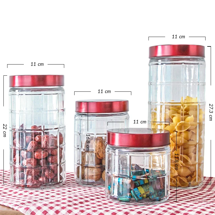 Cookie Jar Air Tight Tupperware Containers, Size: 3000ml, Capacity