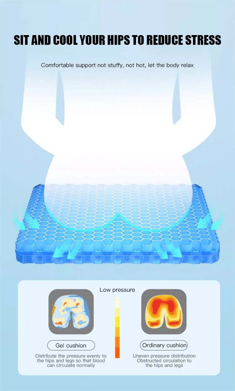 Wholesale Office Chair Cushion Orthopedic Seat Cushion Pad