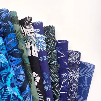CP-0527 High Quality Customized Hawaiian Printed Woven Wholesale 100% Cotton Printed Fabric