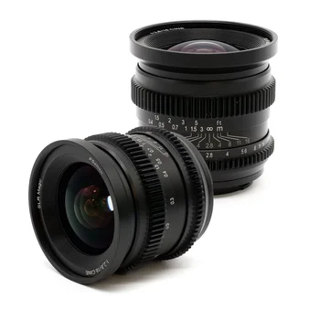 SLR Magic 18mm F2.8 Wide Angle Full Frame Cine Lens Cinema Lens Prime Lens MF / Manual Focus for Fujifilm X-mount, Sony E-mount detail image