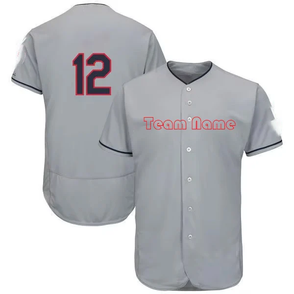 Sublimated Printed Blue With Red Baseball Jerseys Button Down Vintage Softball Jerseys Wholesale Full Button Softball Shirts