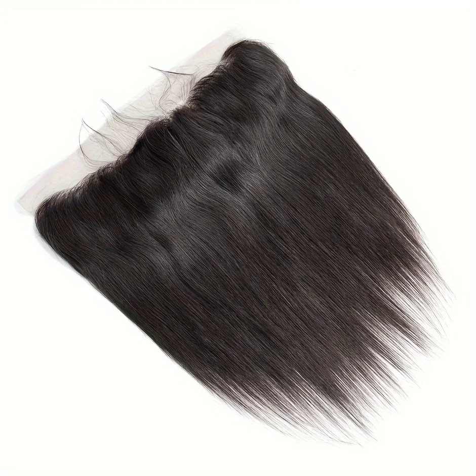 Brazilska ravna kosa Čipka Frontal Remy ljudska kosa Zatvaranje_voghion.com
