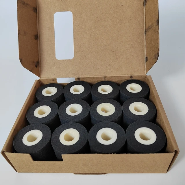 DIKAI DK833 36x35mm Black Hot INK Roll for Roller Transfer Printing Coding Machine with 130-160C Temperature and Pillow Packing 4
