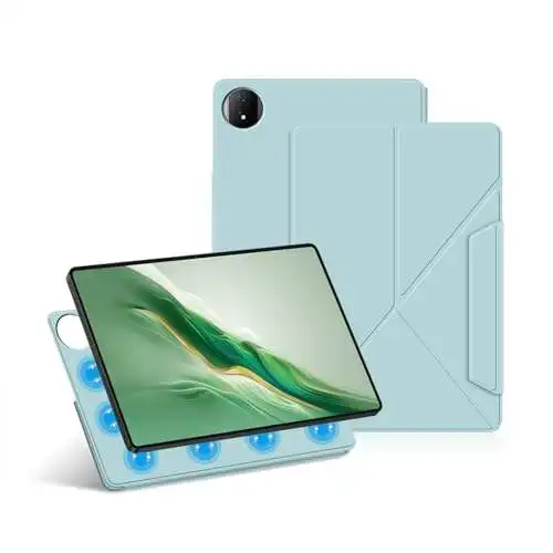 wake protective pu leather tablet case for honor magic pad 2 123 inch-7