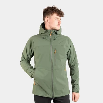 New Premium Quality Chest Pocket Pre Elasticated Cuff Adjustable Hem High Breathability Men Classic Windproof Softshell Jacket