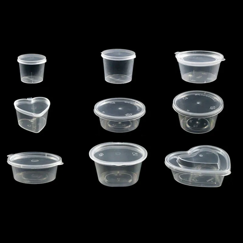 Buy Wholesale China 4oz Clear Disposable Plastic Sauce Food Cup Bowl  Container With Lids Manufacturer Wholesaler & Plastic Sauce Cup at USD  0.003