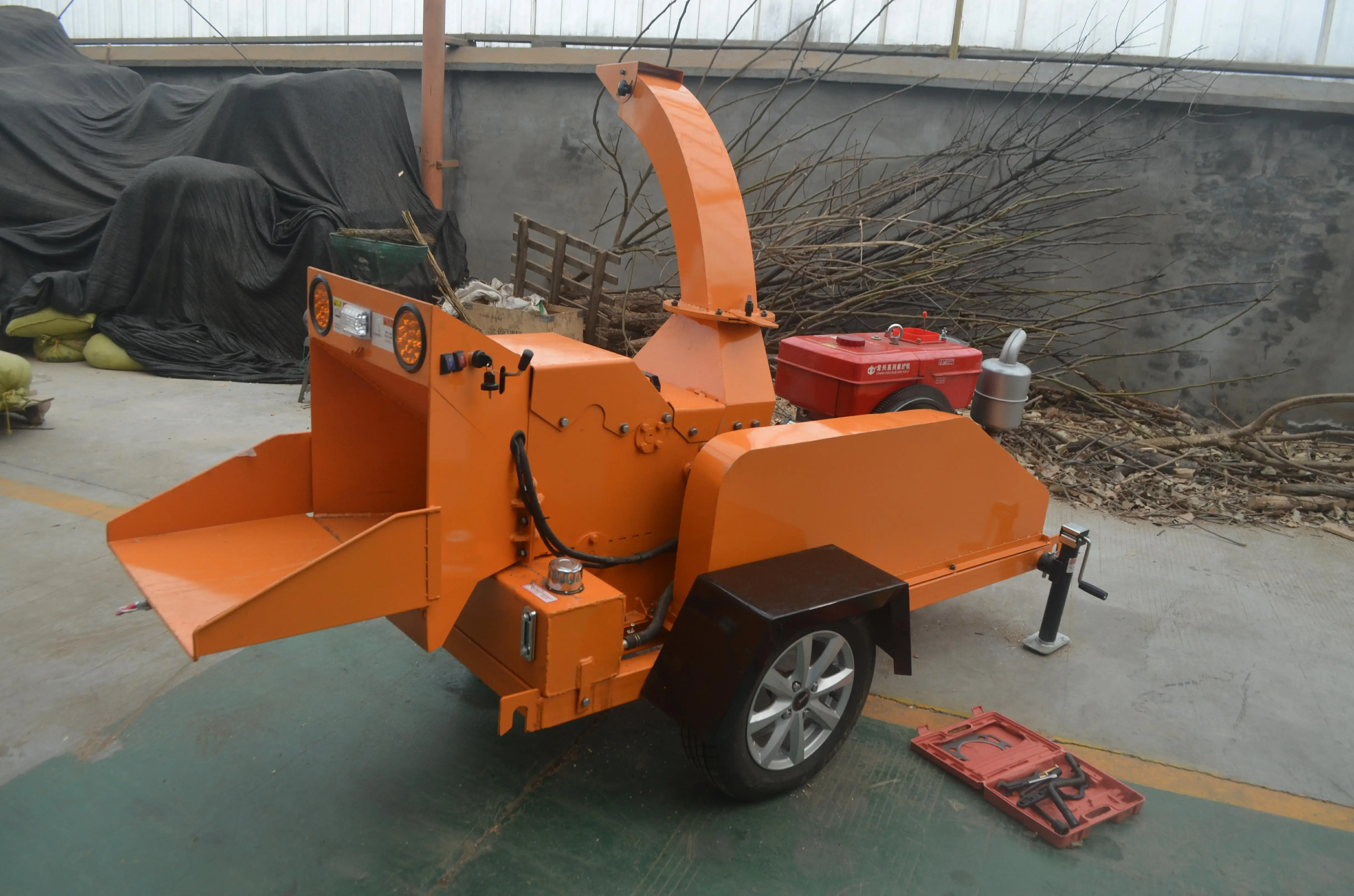 15hp wood chipper