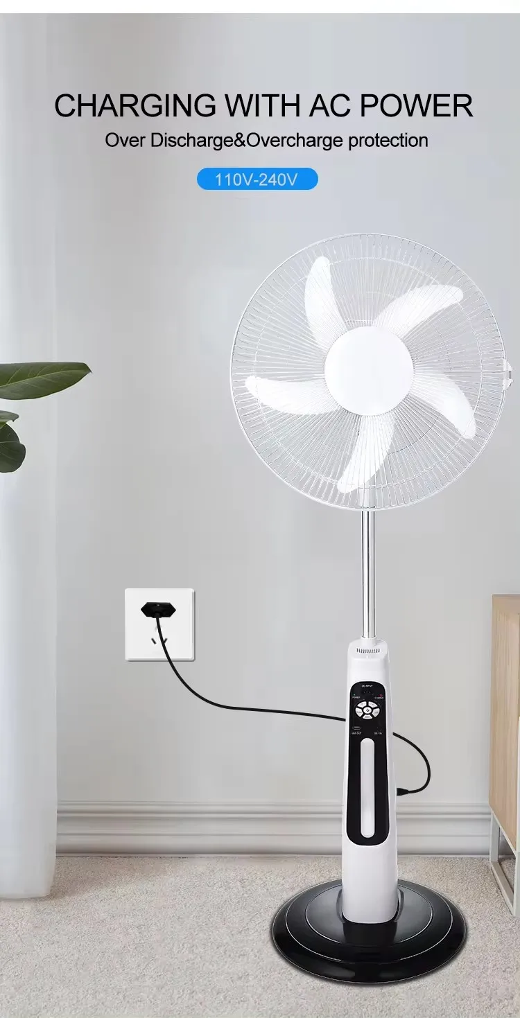 Solar Standing Smart Fan, 220, 32 - detail 4