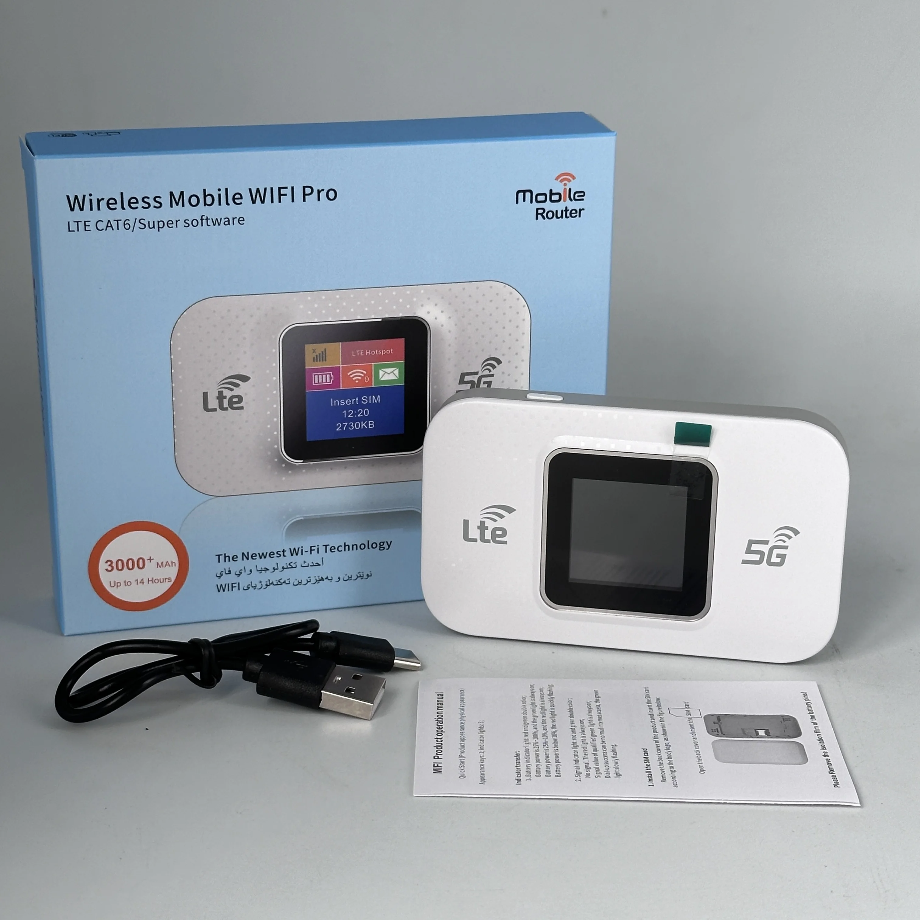 MF680 4G Portable Pocket Wi-Fi - 150mbps Wireless Router