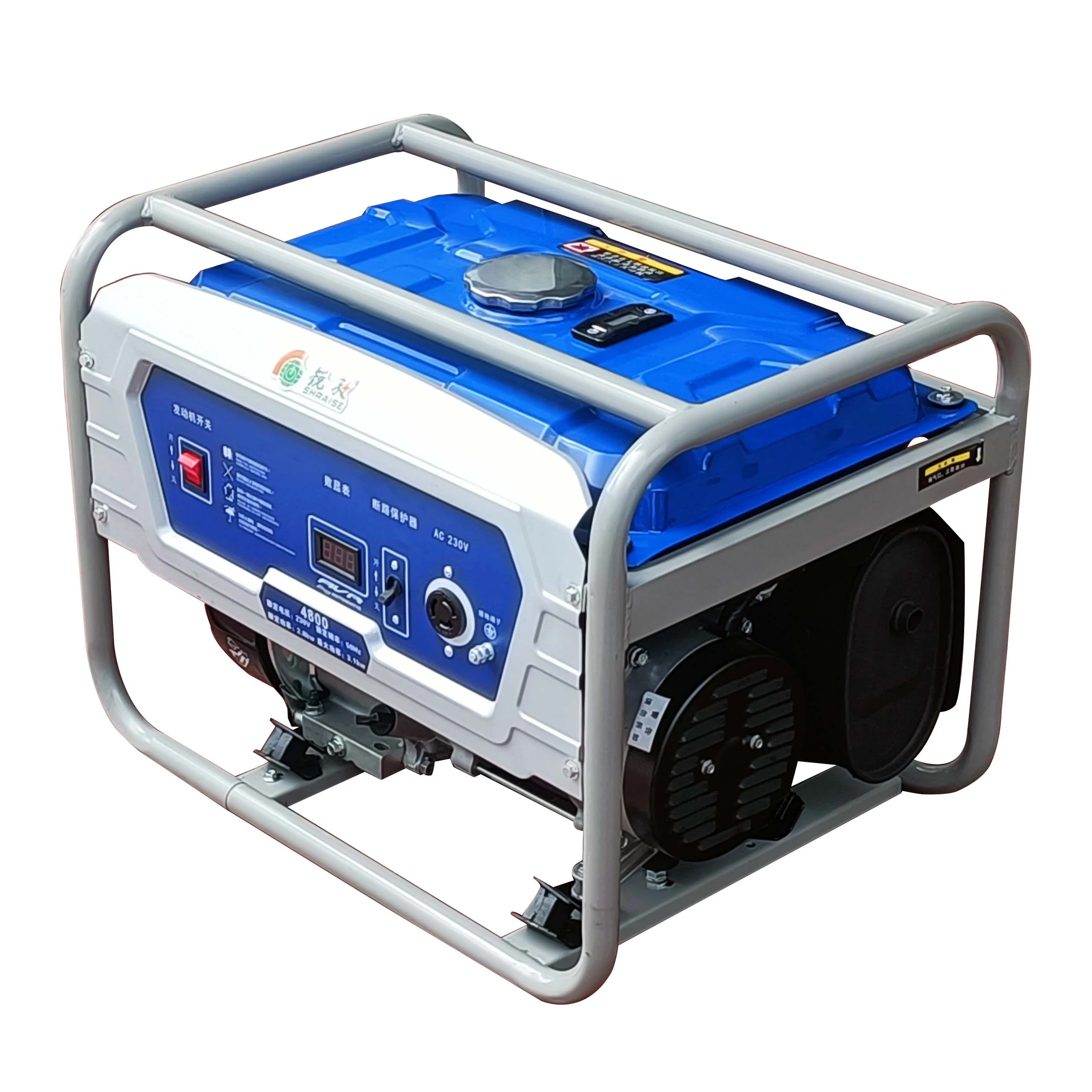 7KW 9KVA 高品質単気筒4ストローク空冷式ポータブル発電機 7KW 9KVA 高品質単気筒4ストローク空冷式ポータブル発電機