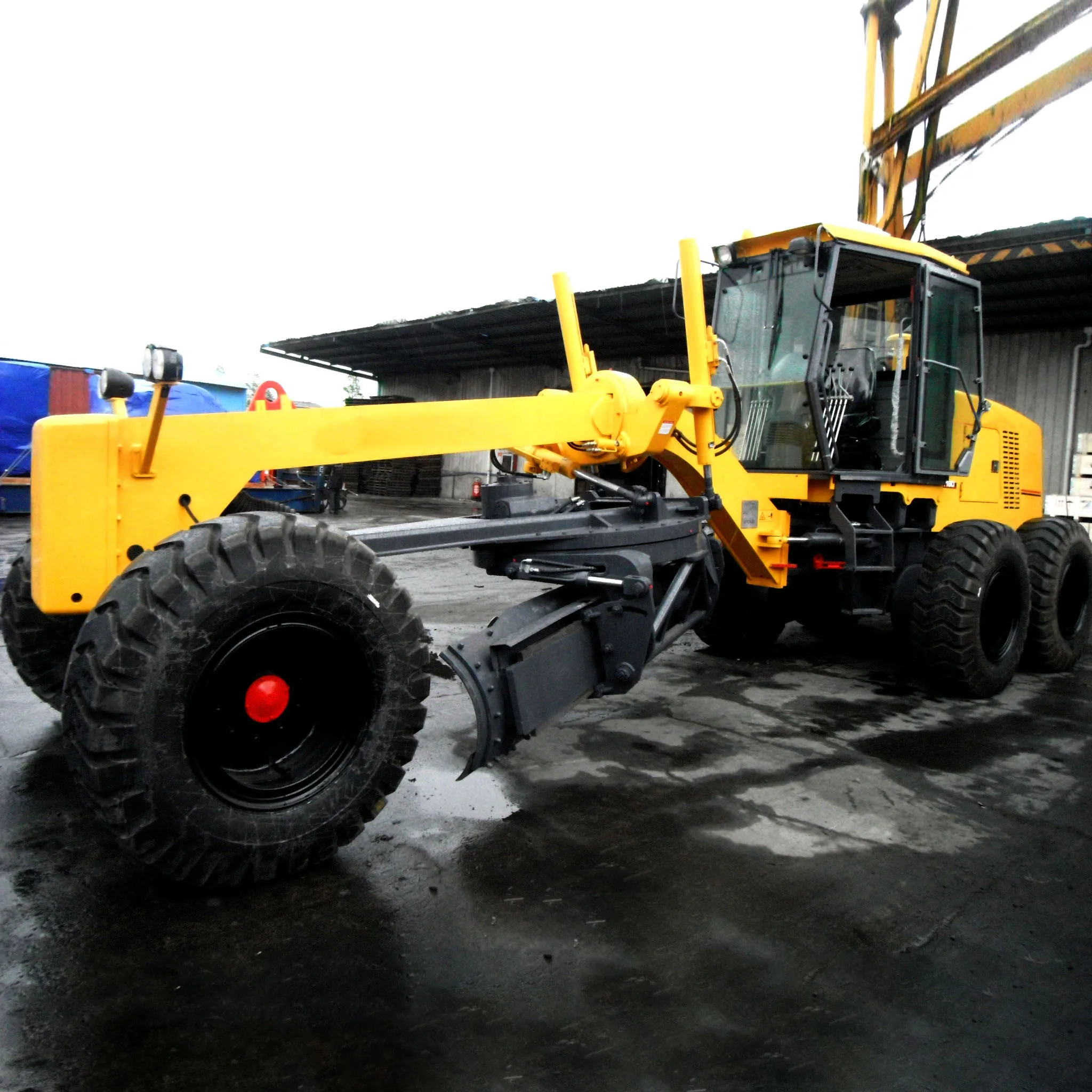 HP180 Mini Road Construction Machinery - Motor Grader GR1803 With Hydraulic Pump factory