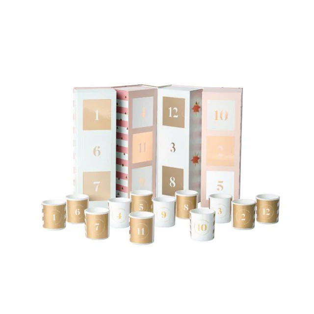 Custom Empty Cardboard Box Two Tuck End Shape Packaging Wax Melts Bath