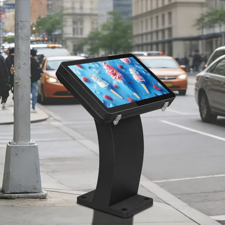 Public spaces outdoor information kiosk