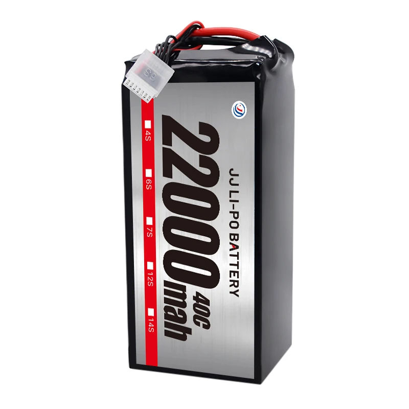 リチウムポリマーバッテリー12000mah 16000mah 22000mah 25c 6s 7s 12s