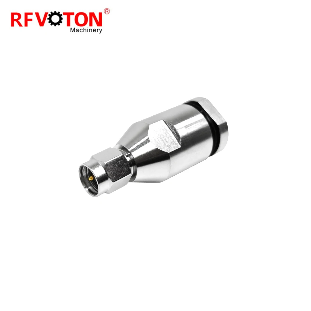 Factory Supply Sma Male Plug Macho  Rf Coaxial WTR300  5D-FB Rg6  Rf Coax Coaxia  Cable Connector Converter Rohs in Stock